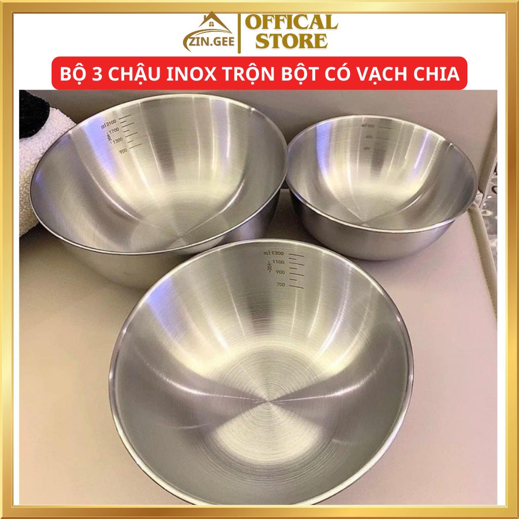 BỘ 3 CHẬU INOX LÀM BÁNH-duoc-ban-tai-Quỳnh vy