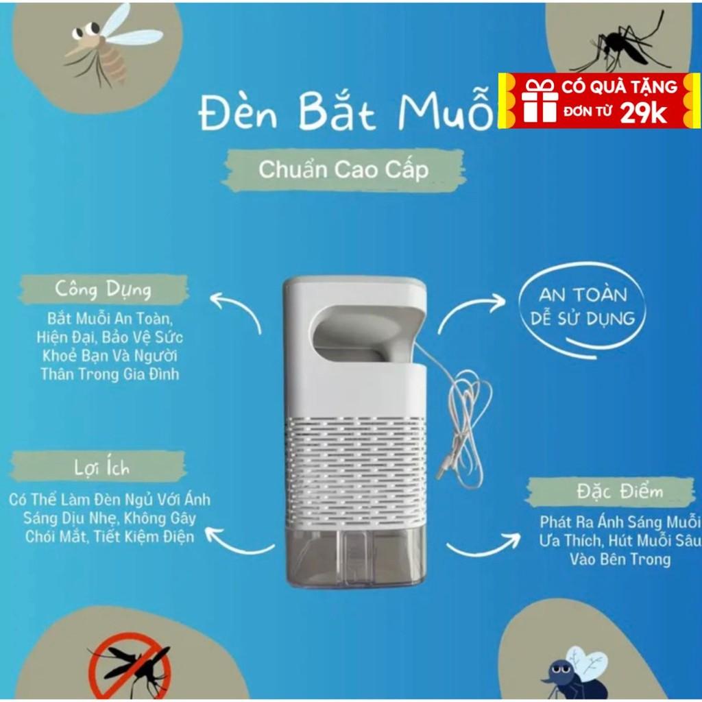 Đèn Bắt Muỗi, Máy bắt muỗi  sử dụng quạt và ánh sáng UV, Kiêm Đèn Ngủ - Máy bắt côn trùng mẫu mới nhất 2024-duoc-ban-tai-Quỳnh vy