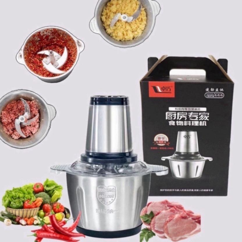 Máy xay thịt cối KITTCHEN FOOD 4 lưỡi đa năng công suất 250w, máy say siêu khỏe dễ dàng sử dụng bảo hành 12 tháng-duoc-ban-tai-Quỳnh vy