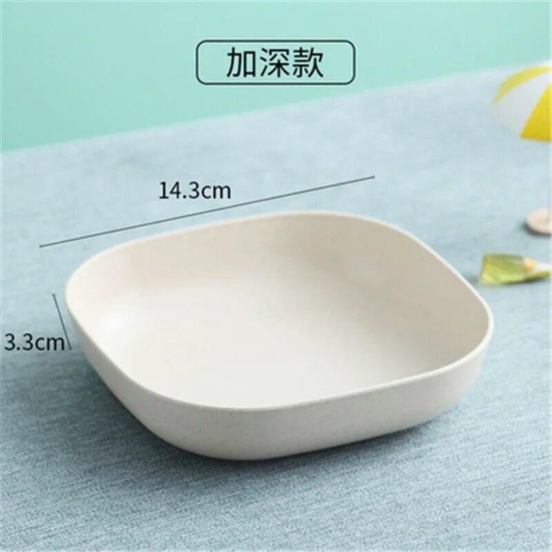 Combo 5 đĩa lua mạch nhiều màu, đĩa đựng thức ăn tiện ích-duoc-ban-tai-Quỳnh vy