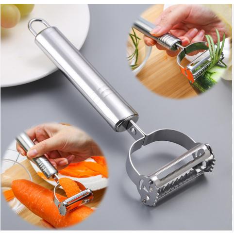 Nạo củ quả inox 3 trong 1, Bàn nạo, dụng cụ bào cắt củ quả tiện ích-duoc-ban-tai-Quỳnh vy