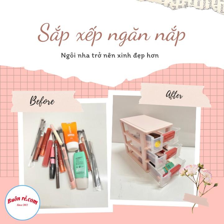 TỦ NHỰA 3/4 TẦNG ĐỰNG MỸ PHẨM, TỦ NGĂN KÉO TIỆN ÍCH HÀNG VIỆT NHẬT-duoc-ban-tai-Quỳnh vy