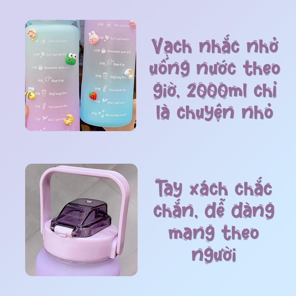 BÌNH NƯỚC CHIA VẠCH 2000ML ĐỤC-duoc-ban-tai-Quỳnh vy