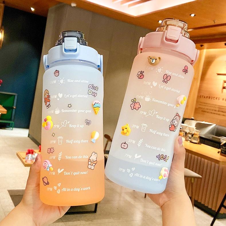 BÌNH NƯỚC CHIA VẠCH 2000ML ĐỤC-duoc-ban-tai-Quỳnh vy