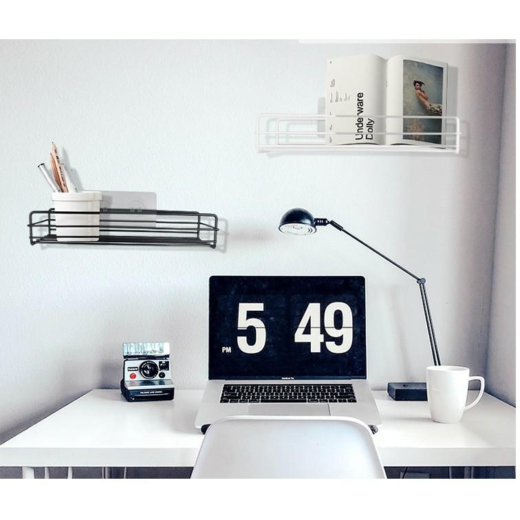 KỆ SẮT CHỮ NHẬT DÁN TƯỜNG NHÀ TẮM, KỆ TRANG TRÍ DECOR NHÀ CỬA-duoc-ban-tai-Quỳnh vy