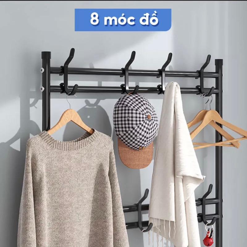 Kệ để giày dép kèm móc treo đồ tiện ích 4 tầng-duoc-ban-tai-Quỳnh vy