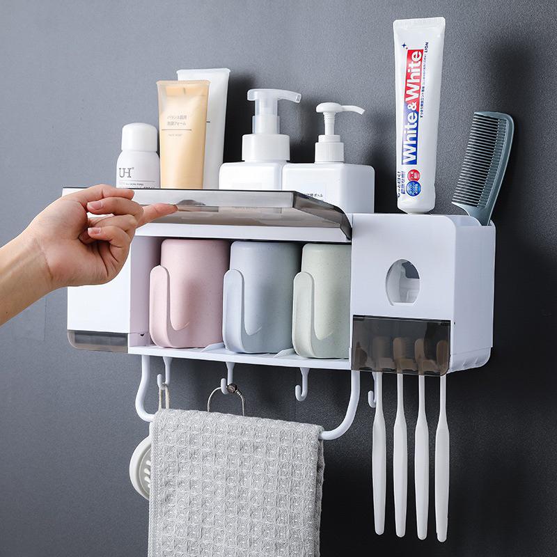 Bộ kệ nhả kem đánh răng, kệ để cài bàn trải đánh răng RA825-826-duoc-ban-tai-Quỳnh vy