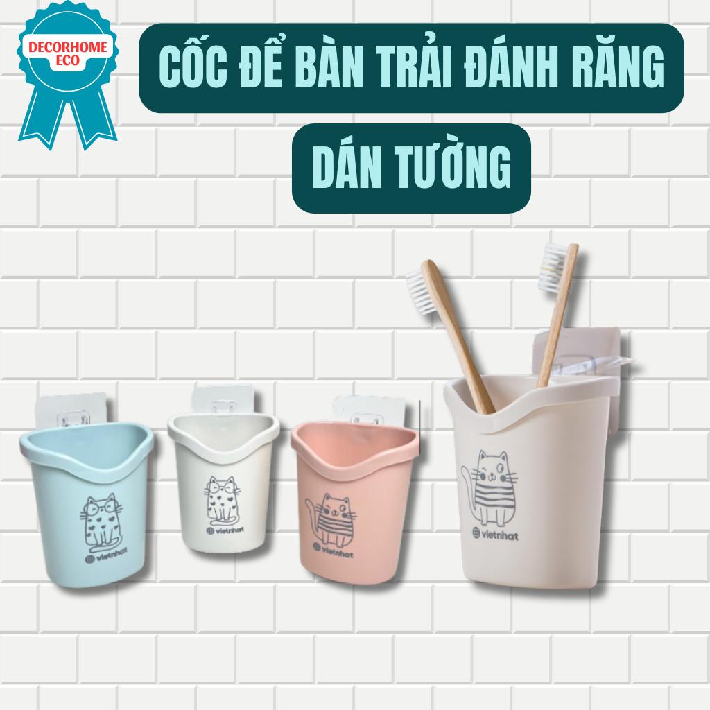 Cốc cắm bàn trải đánh răng dán tường hàng việt nhật-duoc-ban-tai-Quỳnh vy