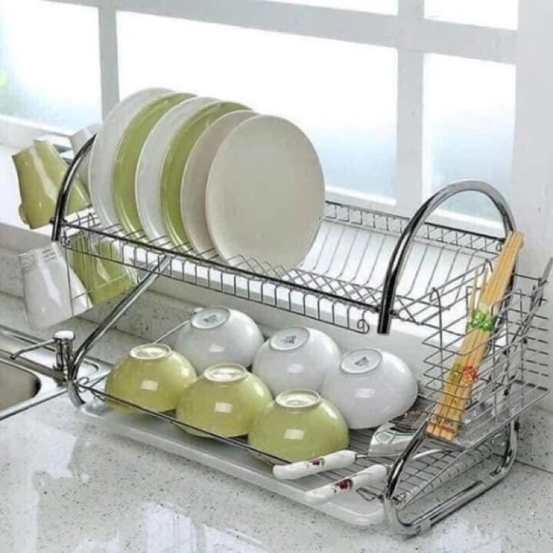 kệ đựng bát đĩa inox, giá úp bát đĩa inox tiện ích-duoc-ban-tai-Quỳnh vy