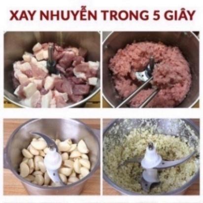 Máy xay thịt cối KITTCHEN FOOD 4 lưỡi đa năng công suất 250w, máy say siêu khỏe dễ dàng sử dụng bảo hành 12 tháng-duoc-ban-tai-Quỳnh vy