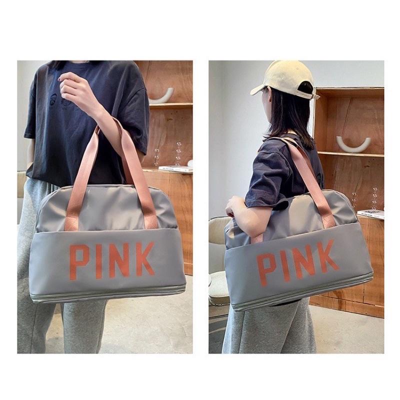 Túi du lịch PINK size to, túi đựng đồ du lịch-duoc-ban-tai-Quỳnh vy