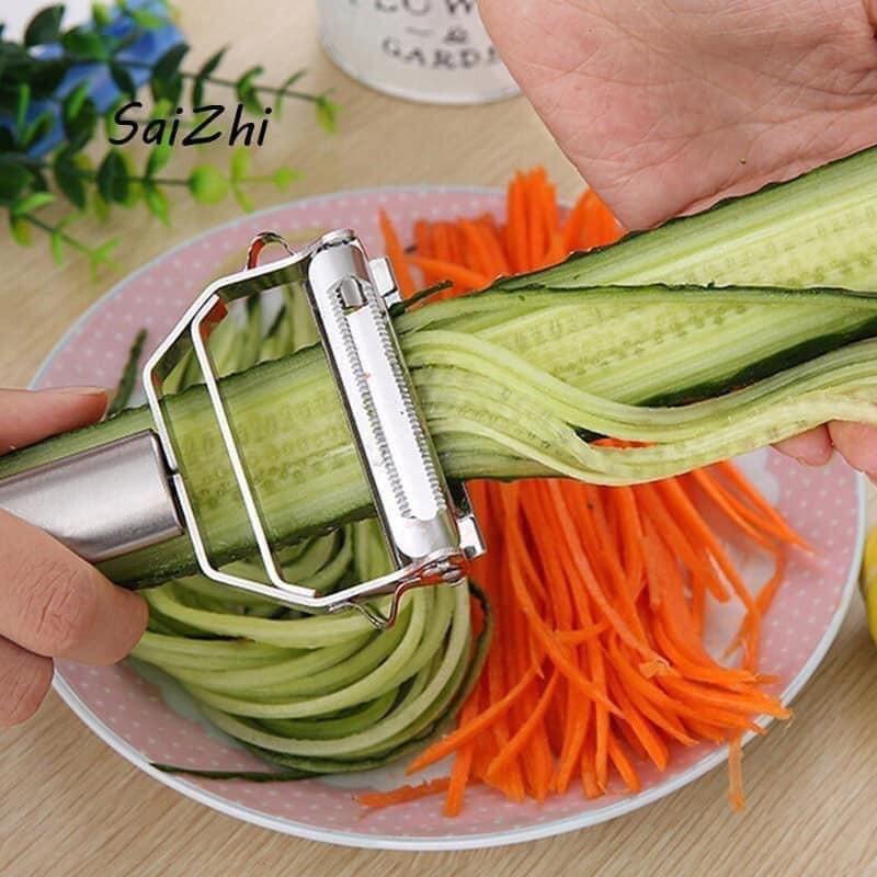 Nạo củ quả inox 3 trong 1, Bàn nạo, dụng cụ bào cắt củ quả tiện ích-duoc-ban-tai-Quỳnh vy