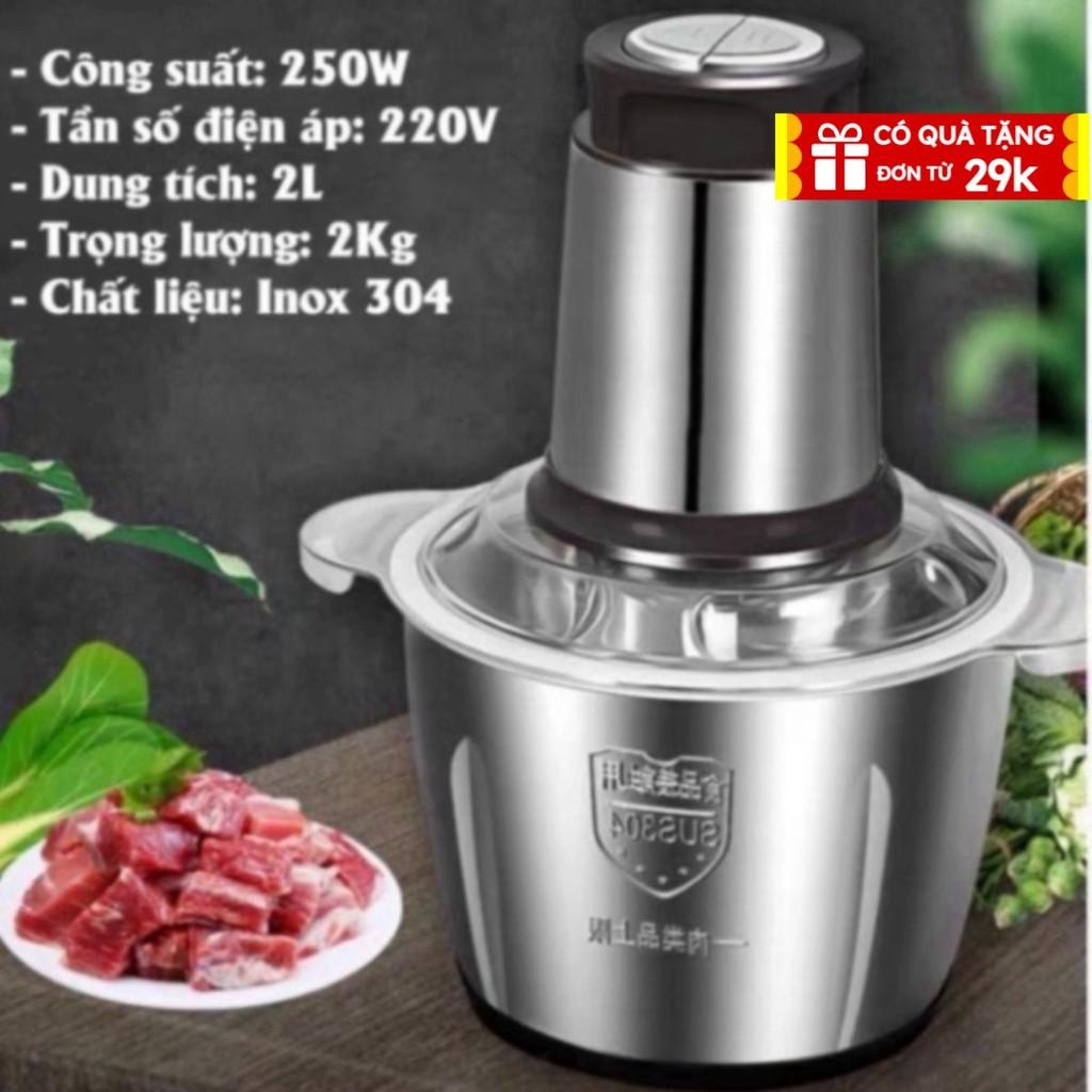 Máy xay thịt cối KITTCHEN FOOD 4 lưỡi đa năng công suất 250w, máy say siêu khỏe dễ dàng sử dụng bảo hành 12 tháng-duoc-ban-tai-Quỳnh vy