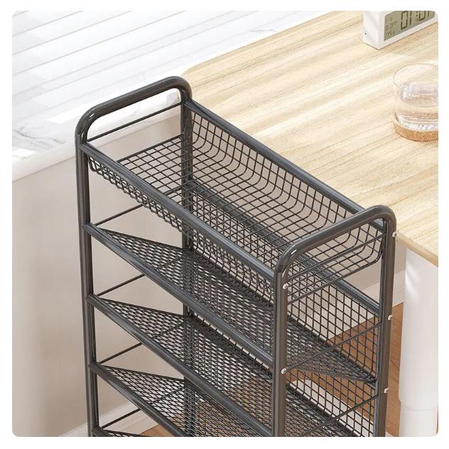 Kệ lưới 4 tầng đựng đồ, Kệ đựng đồ khung thép đa năng tiện ích-duoc-ban-tai-Quỳnh vy