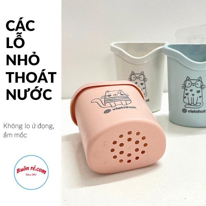Cốc cắm bàn trải đánh răng dán tường hàng việt nhật-duoc-ban-tai-Quỳnh vy
