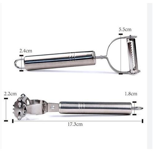 Nạo củ quả inox 3 trong 1, Bàn nạo, dụng cụ bào cắt củ quả tiện ích-duoc-ban-tai-Quỳnh vy