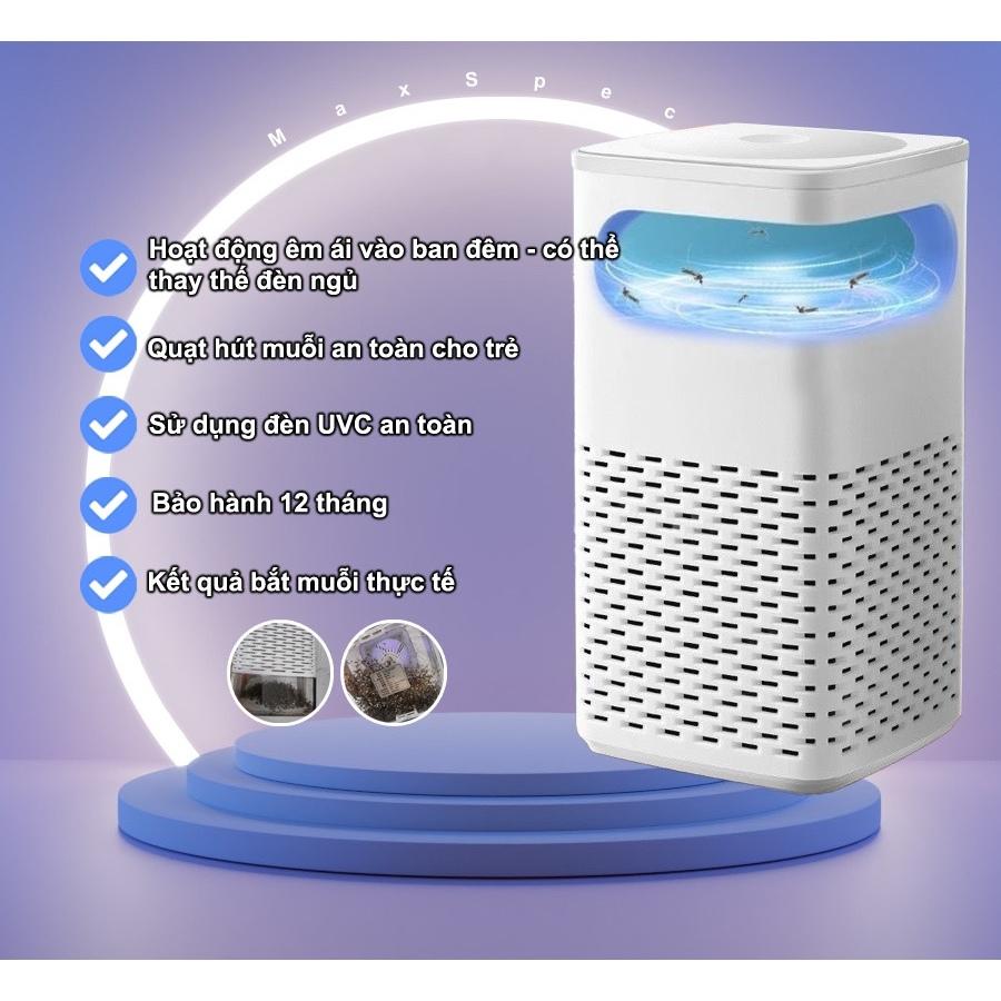 Đèn Bắt Muỗi, Máy bắt muỗi  sử dụng quạt và ánh sáng UV, Kiêm Đèn Ngủ - Máy bắt côn trùng mẫu mới nhất 2024-duoc-ban-tai-Quỳnh vy