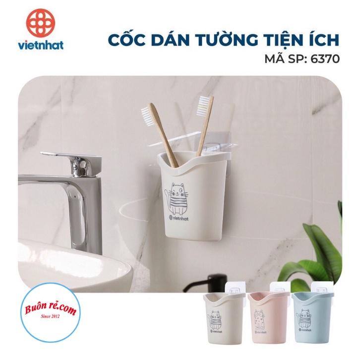 Cốc cắm bàn trải đánh răng dán tường hàng việt nhật-duoc-ban-tai-Quỳnh vy