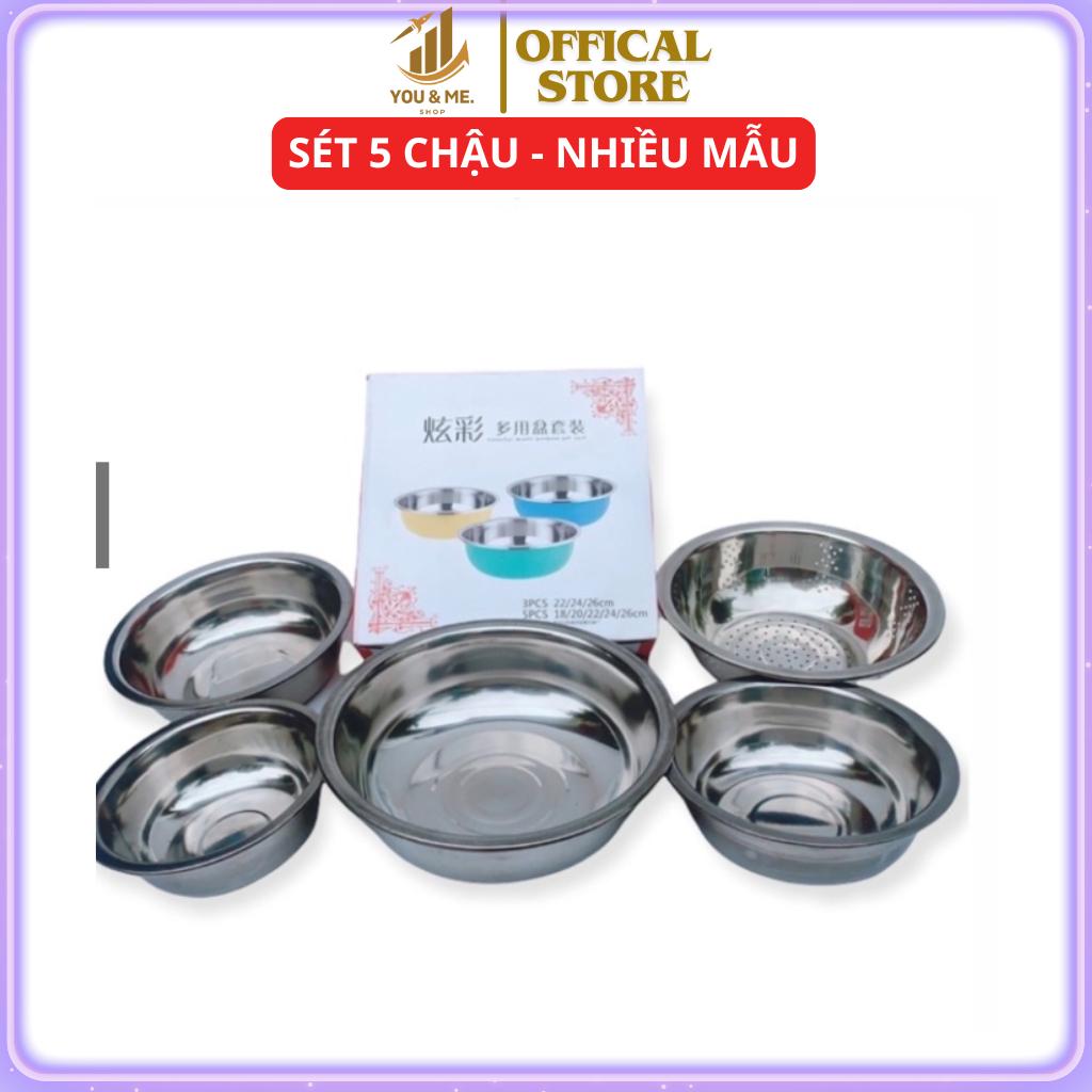Combo 5 chậu rửa inox tiện ích-duoc-ban-tai-Quỳnh vy