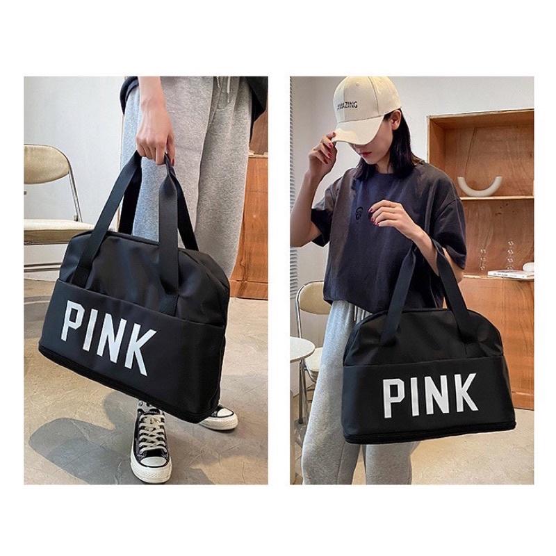 Túi du lịch PINK size to, túi đựng đồ du lịch-duoc-ban-tai-Quỳnh vy