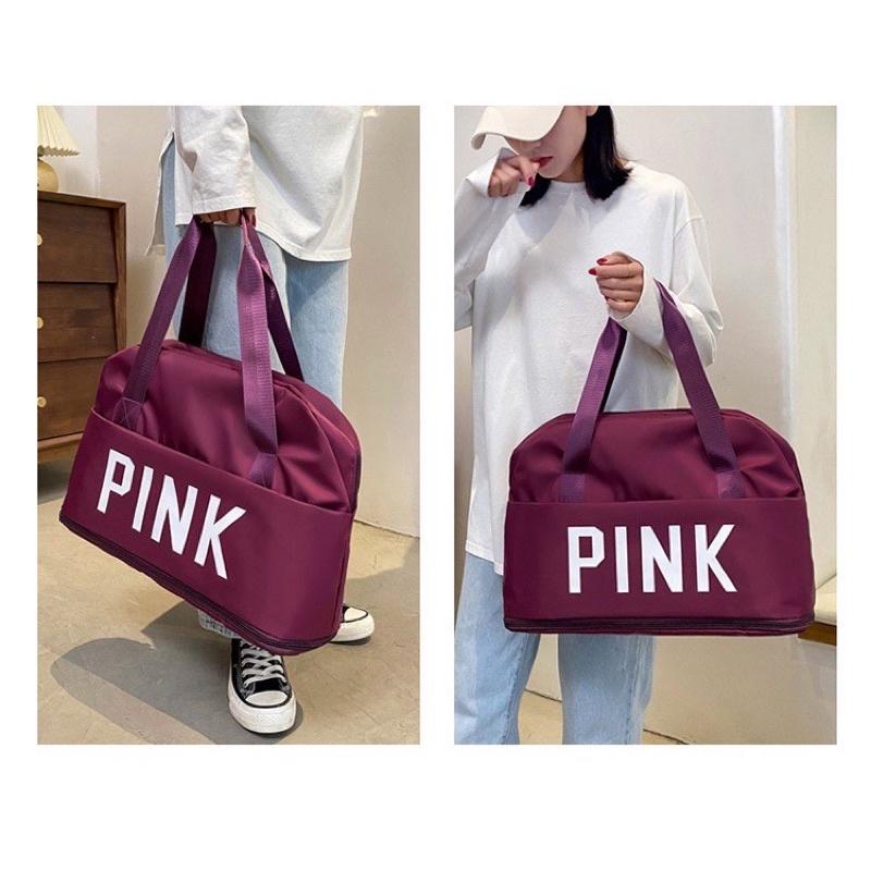 Túi du lịch PINK size to, túi đựng đồ du lịch-duoc-ban-tai-Quỳnh vy