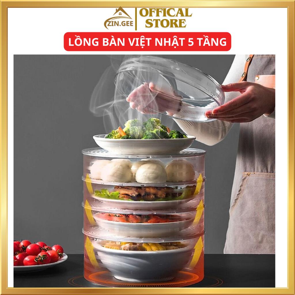 Lồng bàn 5 tầng HÀNG VIỆT NHẬT - Lồng bàn đa tầng cao cấp để thức ăn tiện ích-duoc-ban-tai-Quỳnh vy