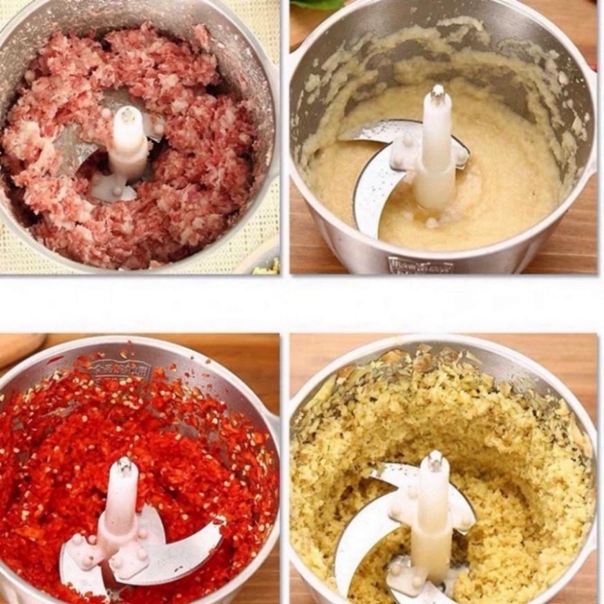Máy xay thịt cối KITTCHEN FOOD 4 lưỡi đa năng công suất 250w, máy say siêu khỏe dễ dàng sử dụng bảo hành 12 tháng-duoc-ban-tai-Quỳnh vy