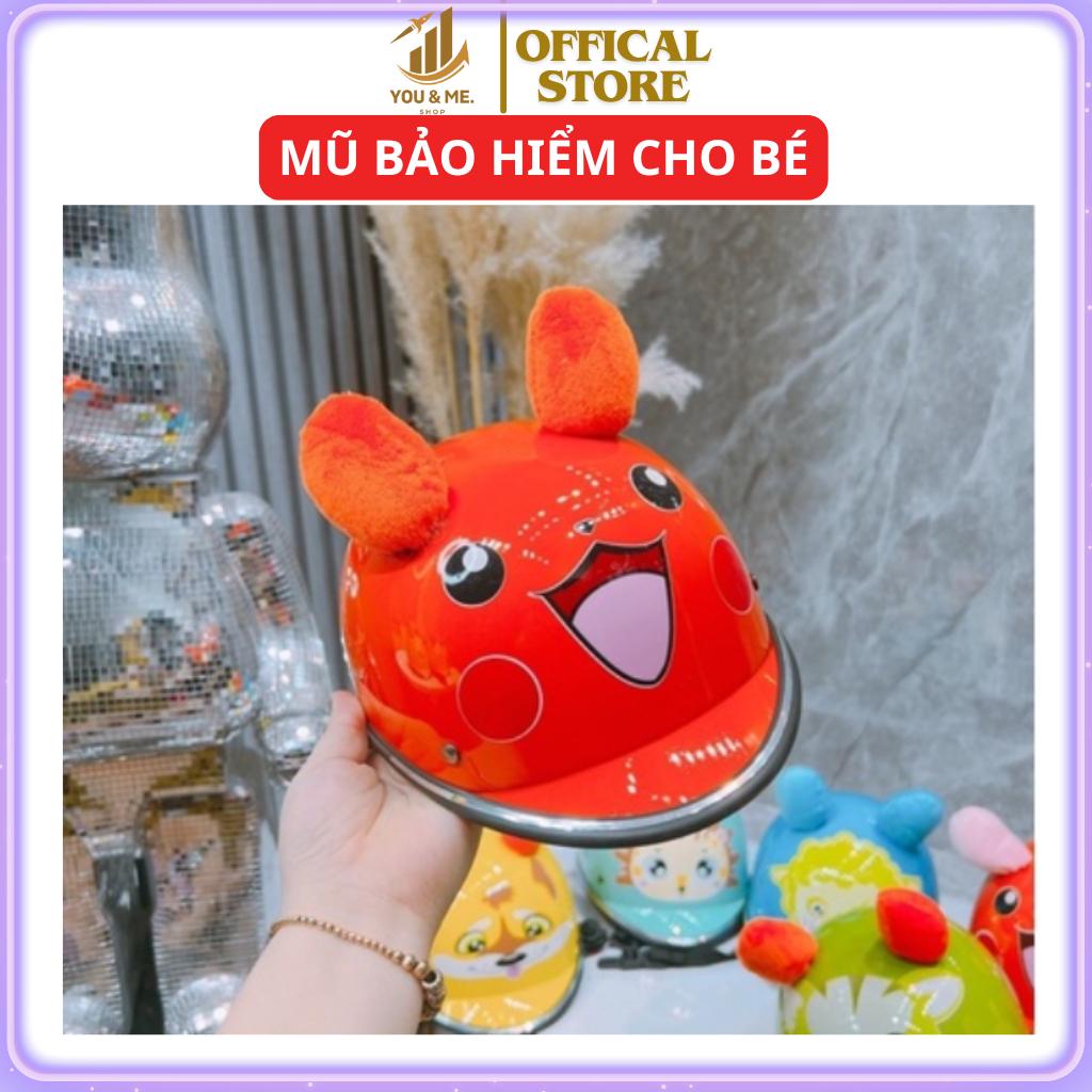 Mũ bảo hiểm cho bé, mũ bảo hiểm hoạt hình nhiều họa tiết-duoc-ban-tai-Quỳnh vy