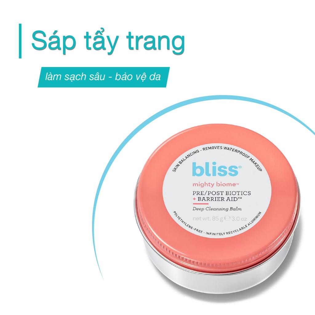 Sáp tẩy trang Bliss | Mighty Biome Pre/Post Biotics + Barrier Aid™ Cleansing Balm-duoc-ban-tai-Offload Spa
