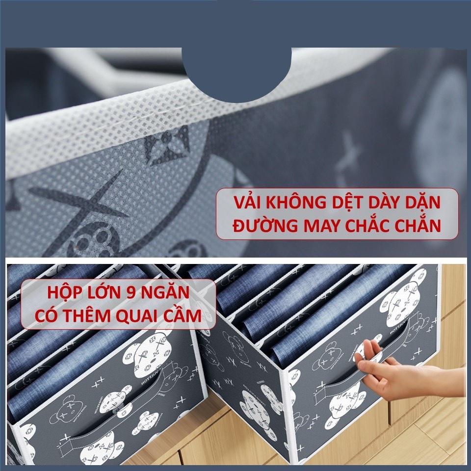 HỘP ĐỰNG ĐỒ HÌNH GẤU CHIA NGĂN-duoc-ban-tai-Quỳnh vy