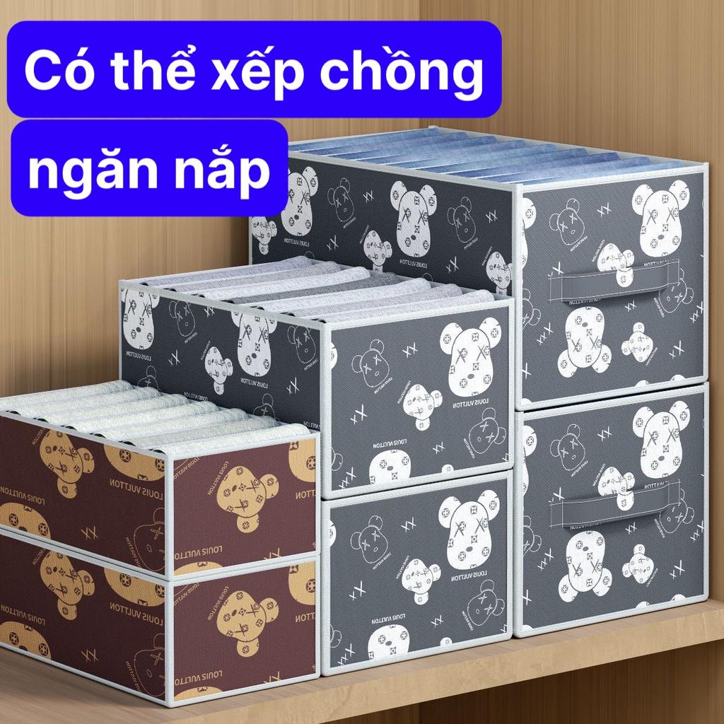 HỘP ĐỰNG ĐỒ HÌNH GẤU CHIA NGĂN-duoc-ban-tai-Quỳnh vy