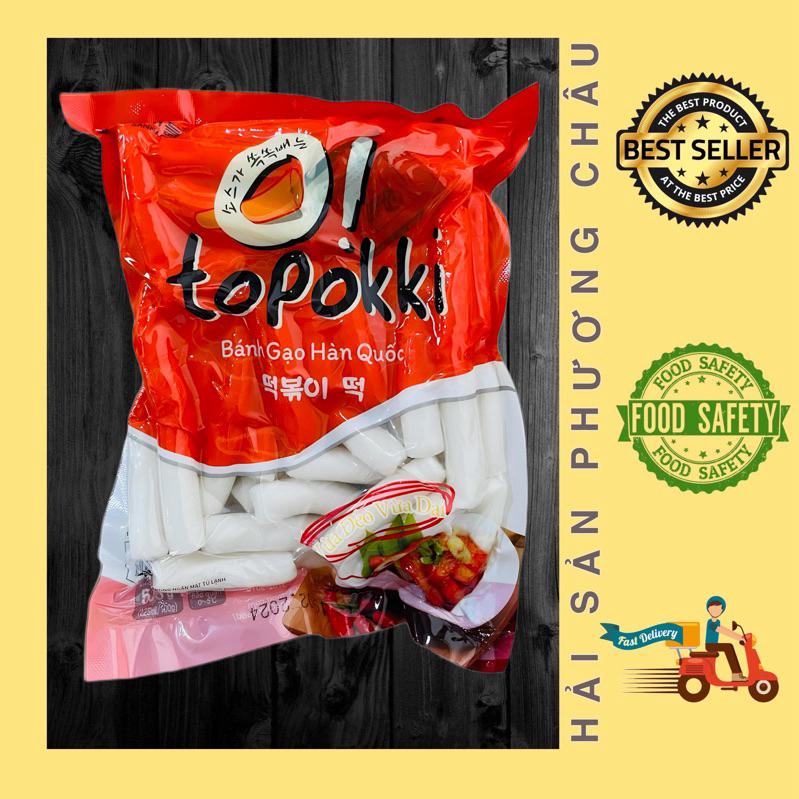 [HỎA TỐC SG] Bánh gạo tokbokki Hàn Quốc dẻo dai 500g-duoc-ban-tai-Hải Sản Phương Châu