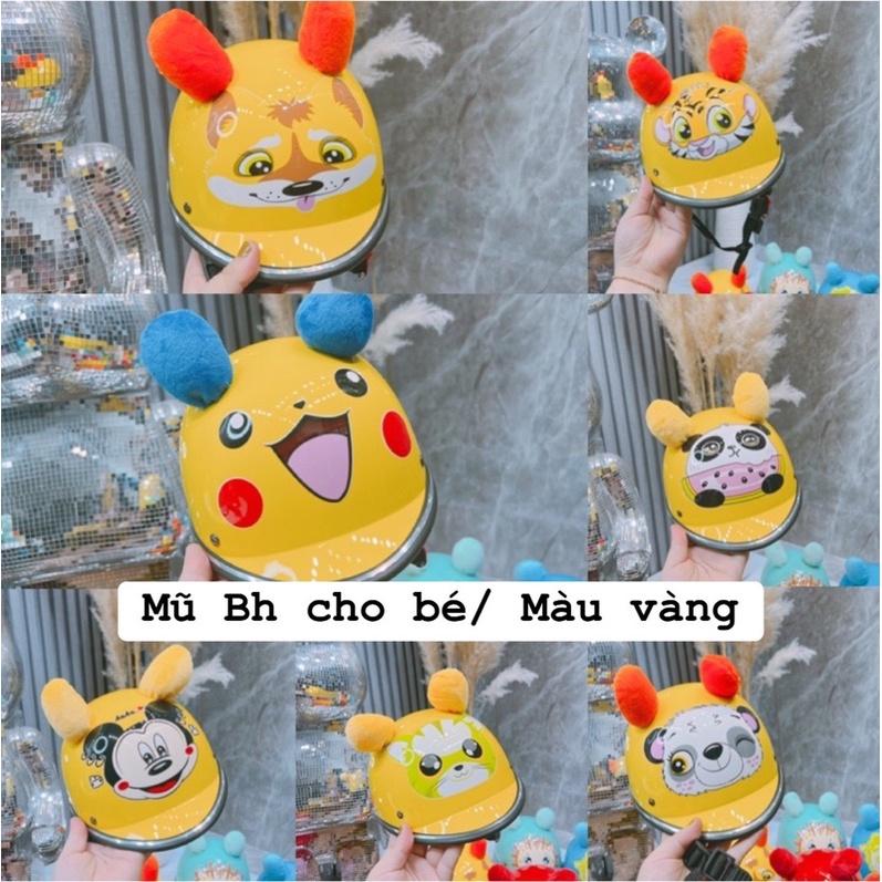 Mũ bảo hiểm cho bé, mũ bảo hiểm hoạt hình nhiều họa tiết-duoc-ban-tai-Quỳnh vy
