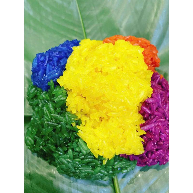 [HỎA TỐC SG] Xôi ngũ sắc Tây Bắc Điện Biên chuẩn nếp nương Mường Khương dẻo thơm ngon 500g-duoc-ban-tai-Hải Sản Phương Châu
