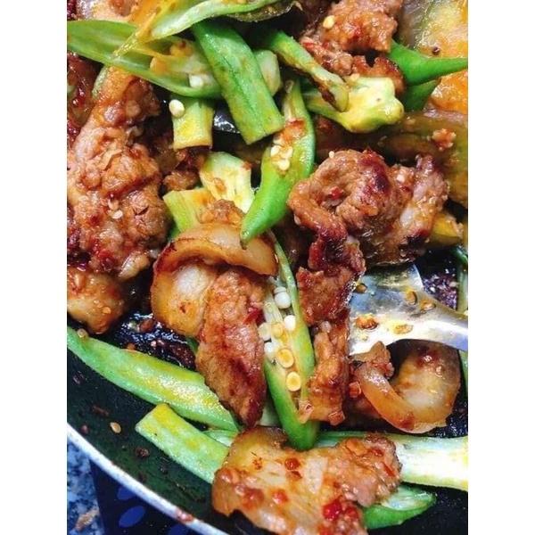 [HỎA TỐC SG] Ba rọi heo rừng ướp sa tế nướng thơm ngon 500g-duoc-ban-tai-Hải Sản Phương Châu