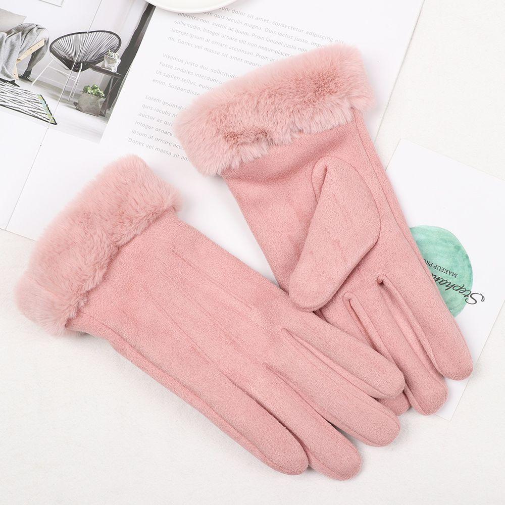 Găng tay nỉ bông- Găng tay nữ sử dụng được điện thoại cảm ứng-duoc-ban-tai-Quỳnh vy