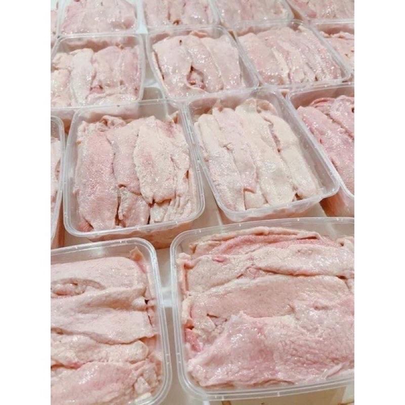 [HỎA TỐC SG] Vú heo làm sạch sẵn cắt lát chưa ướp nướng chao siêu ngon 500g-duoc-ban-tai-Hải Sản Phương Châu