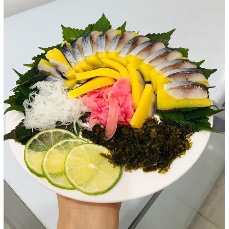 [HỎA TỐC SG] Cá trích ép trứng sashimi Nhật vàng/hồng/xanh Nissi - 1 thanh tách lẻ-duoc-ban-tai-Hải Sản Phương Châu