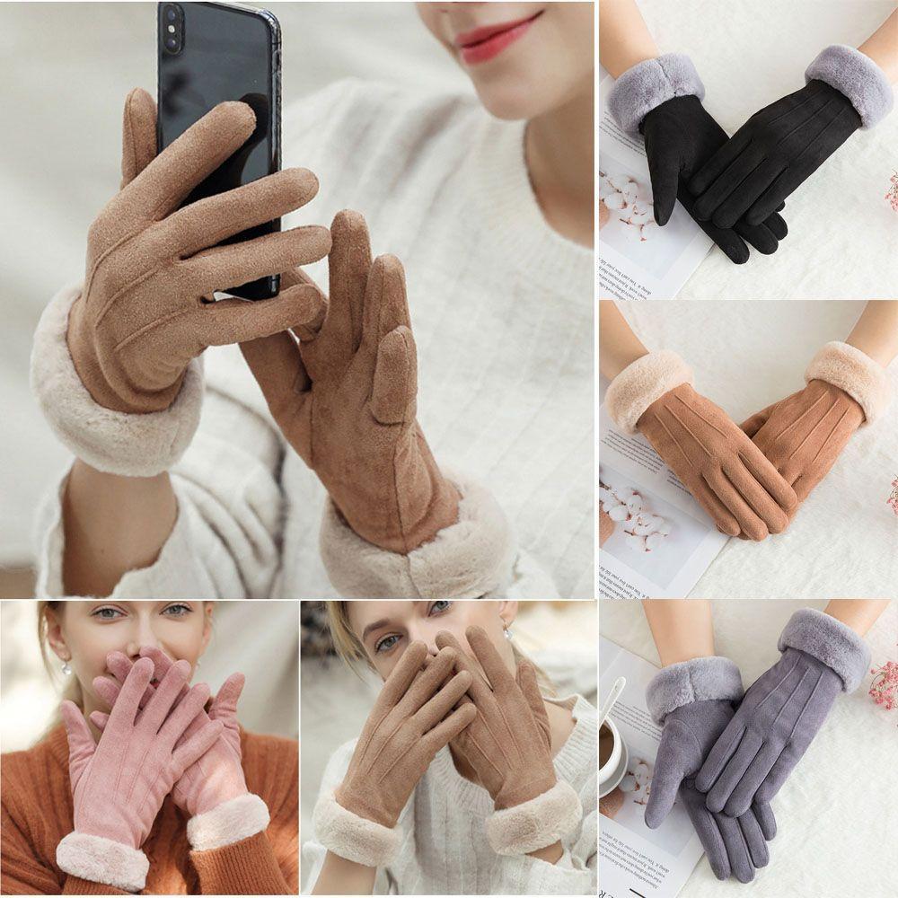 Găng tay nỉ bông- Găng tay nữ sử dụng được điện thoại cảm ứng-duoc-ban-tai-Quỳnh vy