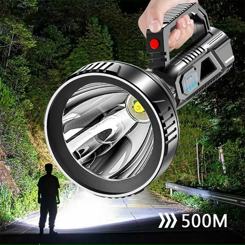Đèn pin cầm tay siêu sáng 3 chế độ chiếu xa 500m chống thấm nước-duoc-ban-tai-Quỳnh vy
