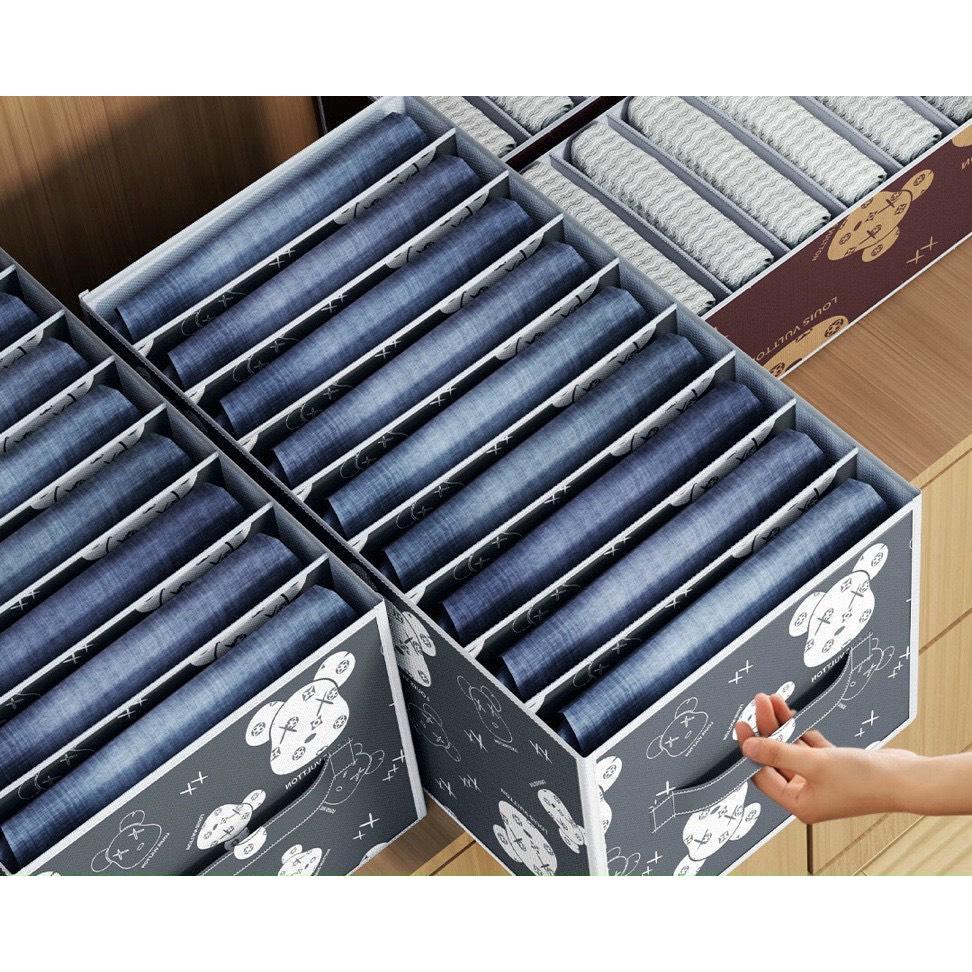 HỘP ĐỰNG ĐỒ HÌNH GẤU CHIA NGĂN-duoc-ban-tai-Quỳnh vy