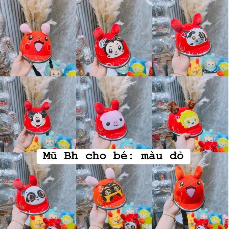 Mũ bảo hiểm cho bé, mũ bảo hiểm hoạt hình nhiều họa tiết-duoc-ban-tai-Quỳnh vy