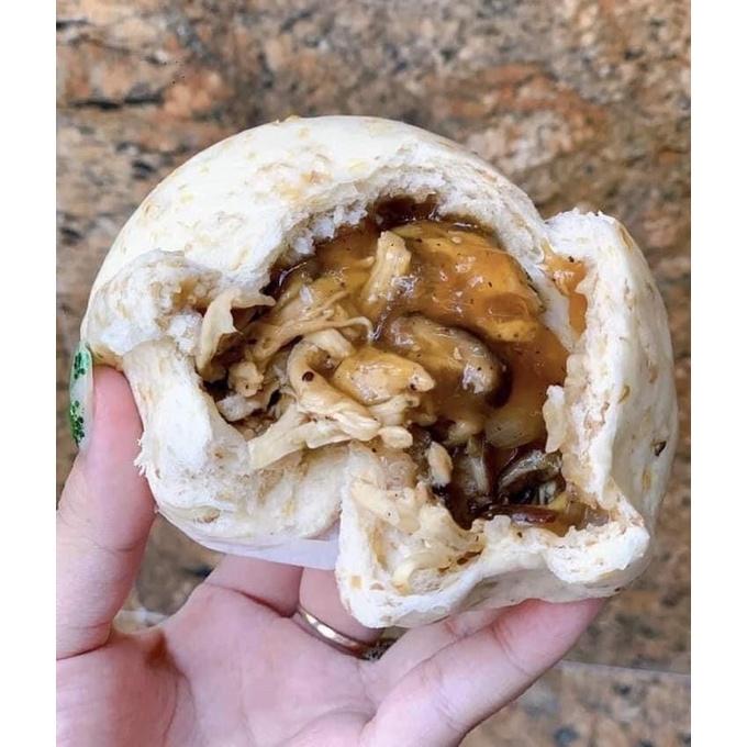 Bánh bao gạo lứt gà nấm phô mai - hộp 4 bánh-duoc-ban-tai-Hải Sản Phương Châu