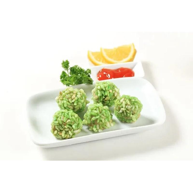 [HỎA TỐC SG] Cá viên bọc cốm xanh Ô Ngon thơm ngon 500g-duoc-ban-tai-Hải Sản Phương Châu