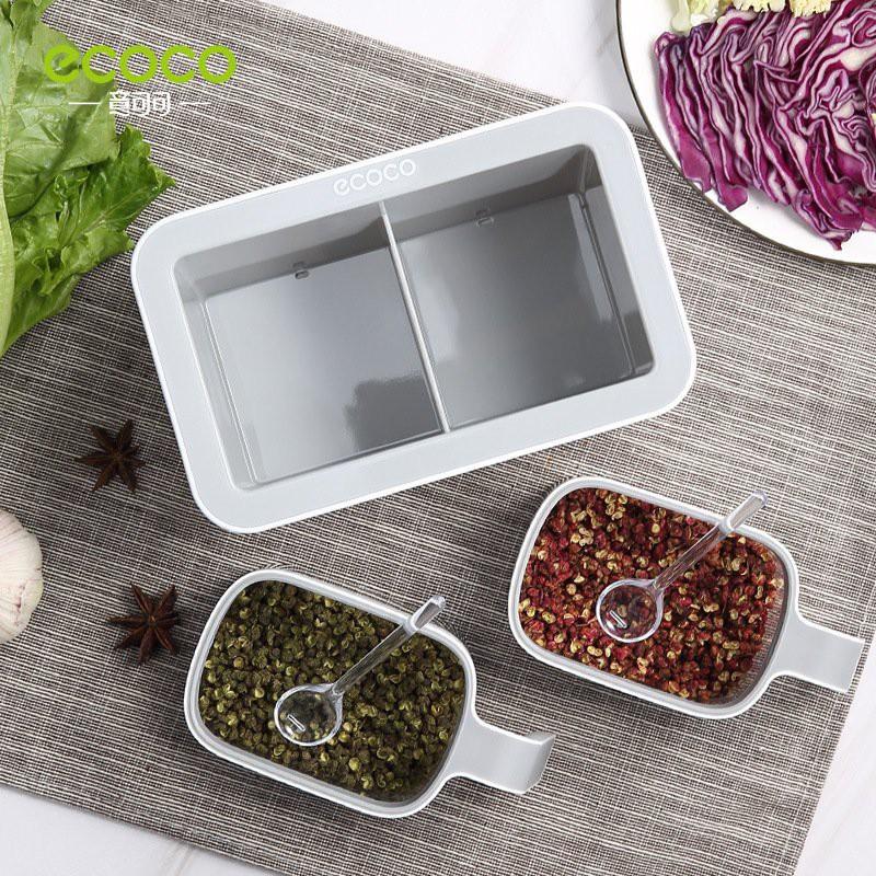 KỆ GIA VỊ 2 NGĂN DÍNH TƯỜNG NHÀ BẾP CAO CẤP E2006-duoc-ban-tai-Quỳnh vy