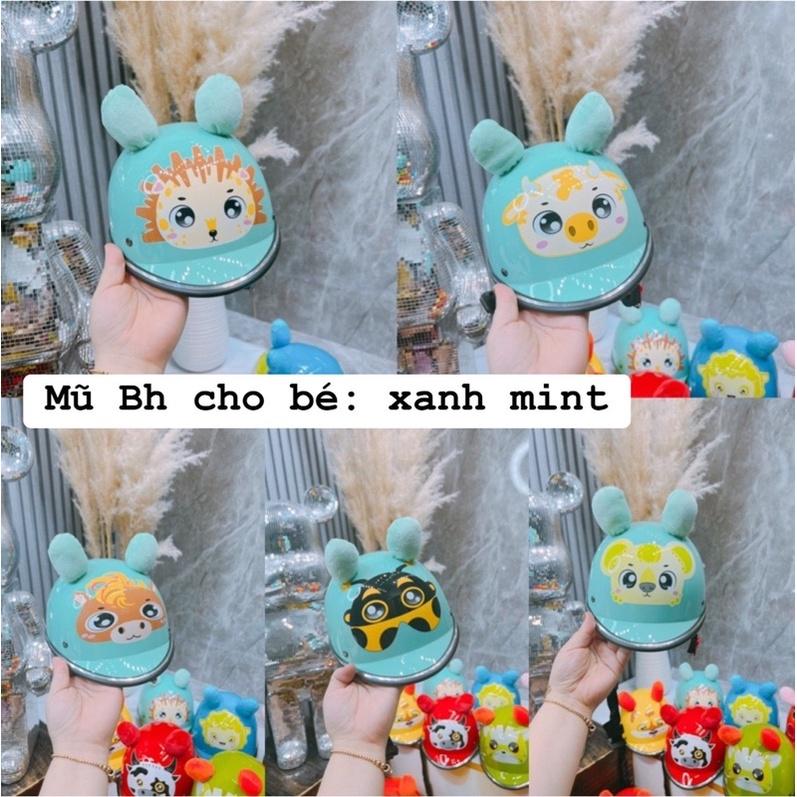 Mũ bảo hiểm cho bé, mũ bảo hiểm hoạt hình nhiều họa tiết-duoc-ban-tai-Quỳnh vy