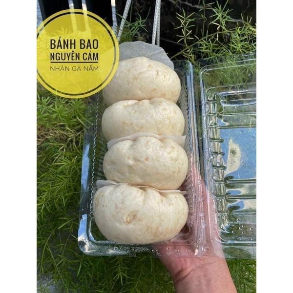 Bánh bao gạo lứt gà nấm phô mai - hộp 4 bánh-duoc-ban-tai-Hải Sản Phương Châu