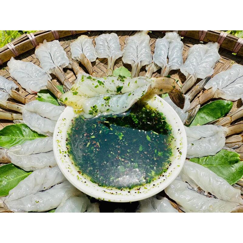 Tôm xẻ dẻo hai nắng vị muối tiêu chanh-duoc-ban-tai-Hải Sản Phương Châu