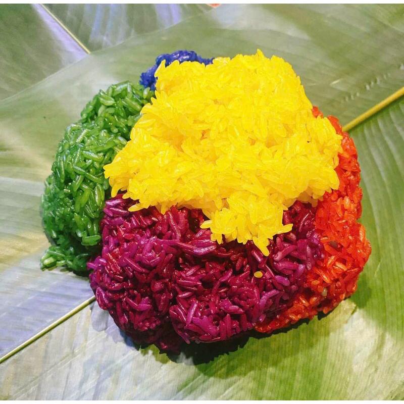 [HỎA TỐC SG] Xôi ngũ sắc Tây Bắc Điện Biên chuẩn nếp nương Mường Khương dẻo thơm ngon 500g-duoc-ban-tai-Hải Sản Phương Châu