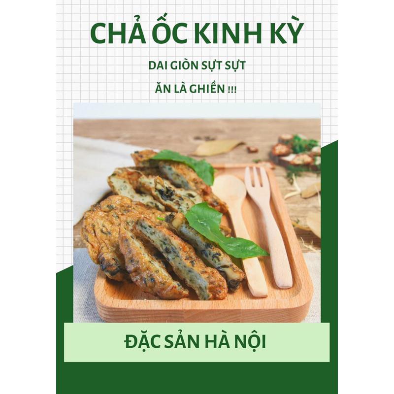 [HỎA TỐC SG] Chả ốc Kinh Kỳ Hà Nội loại đặc biệt thơm ngon - nguyên liệu bún đậu mắm tôm 500g-duoc-ban-tai-Hải Sản Phương Châu